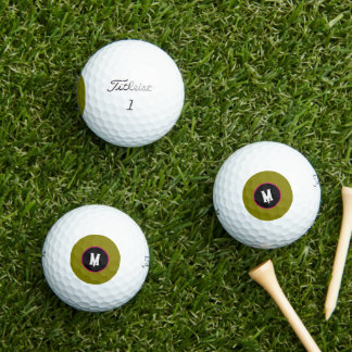 ADD YOUR OWN INITIALS - PRO CUSTOM GOLF BALLS
