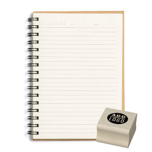 add your own logo company custom rubber stamp