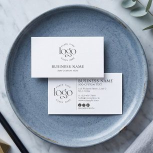 Add Your Own Logo DIY Branding Small Business Card