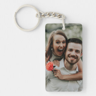 "Add Your Own Photo" Acrylic Keychain