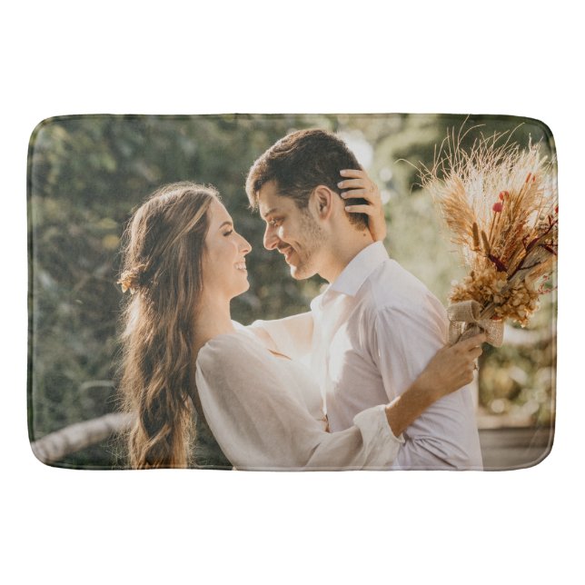 Add Your Own Photo and/or Text Bath Mat (Front)