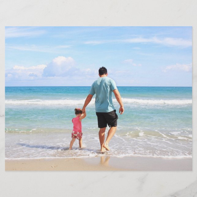 Add Your Own Photo and/or Text Custom Letterhead (Front)