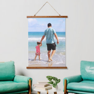 Add Your Own Photo and/or Text  Hanging Tapestry