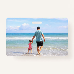 Add Your Own Photo and/or Text ID Badge