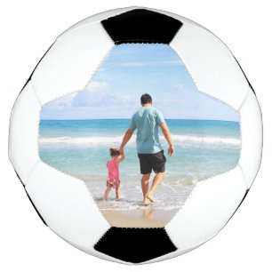 Add Your Own Photo and/or Text Soccer Ball