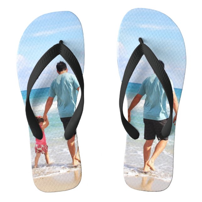 Add Your Own Photo and/or Text Thongs (Footbed)