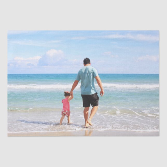 Add Your Own Photo and/or Text Tissue Paper (Front)