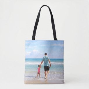 Add Your Own Photo and/or Text Tote Bag