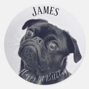 Add your own photo Birthday name Sticker