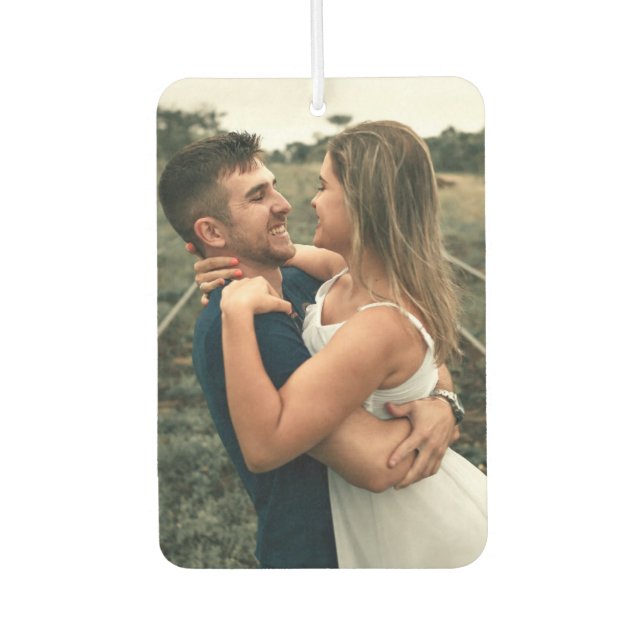 Add Your Own Photo Custom Air Freshener (Front)