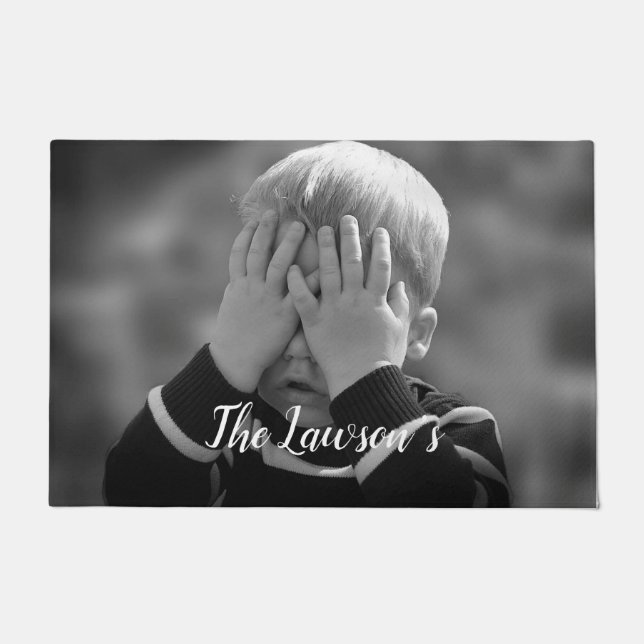 Add Your Own Photo Custom Doormat (Front)