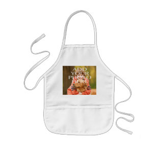 Add Your Own Photo Custom Personalised Kids Apron