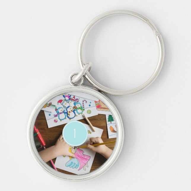 Add your own Photo Customisable Keyring (Front)