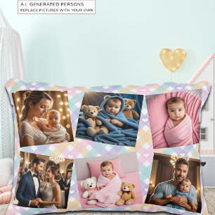 Add your own Photo Family Decorative Cushion