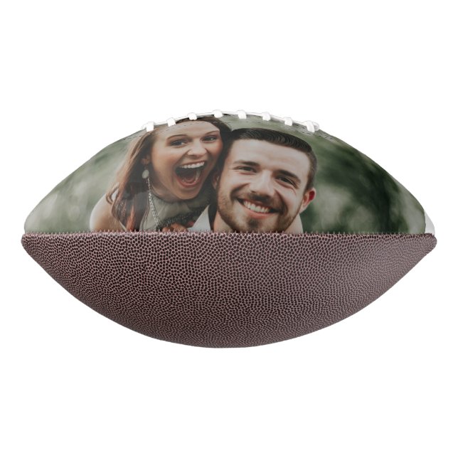 "Add Your Own Photo"  Football (Rotated 270)