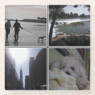 Add Your Own Photo Glass Coaster