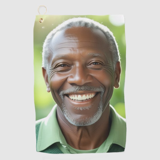 Add your own Photo Golf Towel (Front)