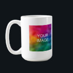 Add Your Own Photo Image Text Business Logo Modern Coffee Mug<br><div class="desc">Add Your Own Photo Image Text Business Logo Name Elegant Trendy Template Classic Coffee Mug.</div>