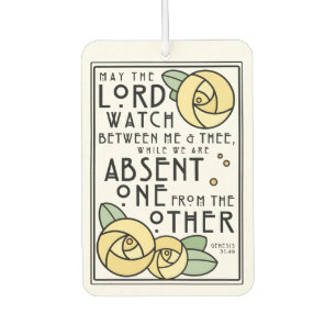 Add Your Own Photo   Mizpah Blessing Air Freshener