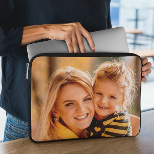 Add Your Own Photo or Logo Personalised Laptop Sleeve