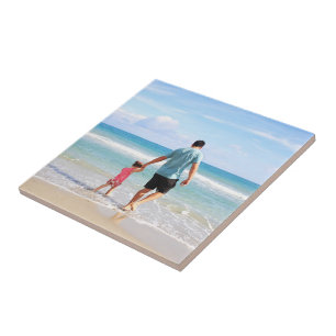Add Your Own Photo or Text Ceramic Tile