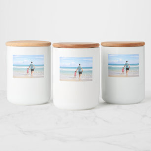 Add Your Own Photo or Text Food Label