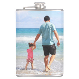 Add Your Own Photo or Text Hip Flask