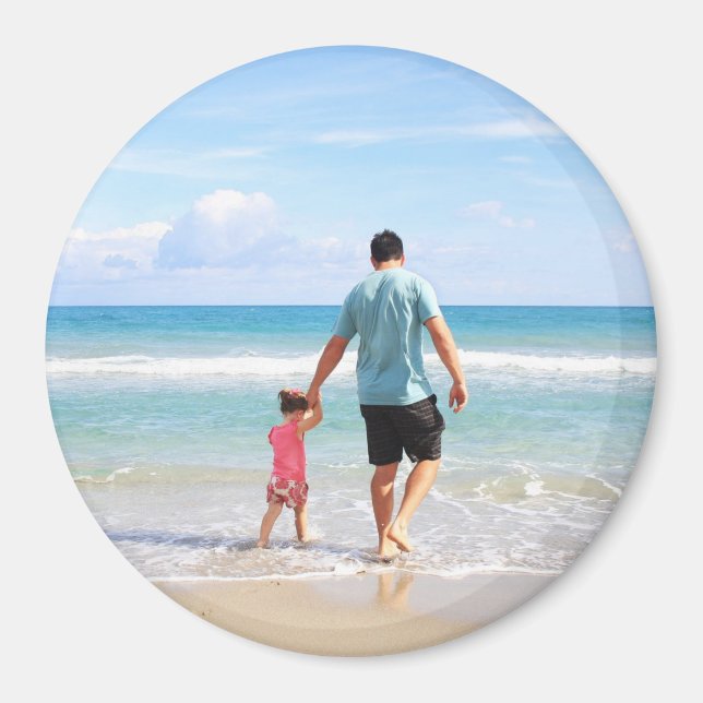 Add Your Own Photo or Text Magnet (Front)