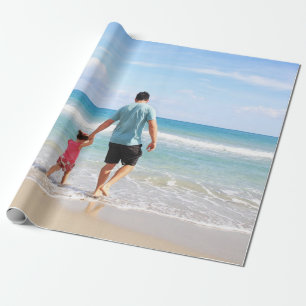Add Your Own Photo or Text Wrapping Paper
