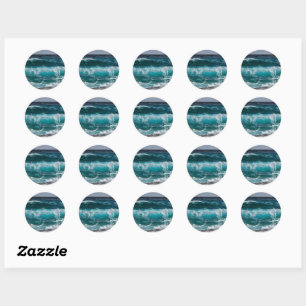 Add Your Own Photo Personalised Classic Round Sticker