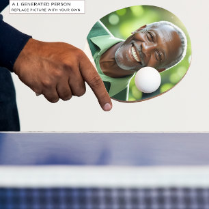 Add your own Photo Ping Pong Paddle