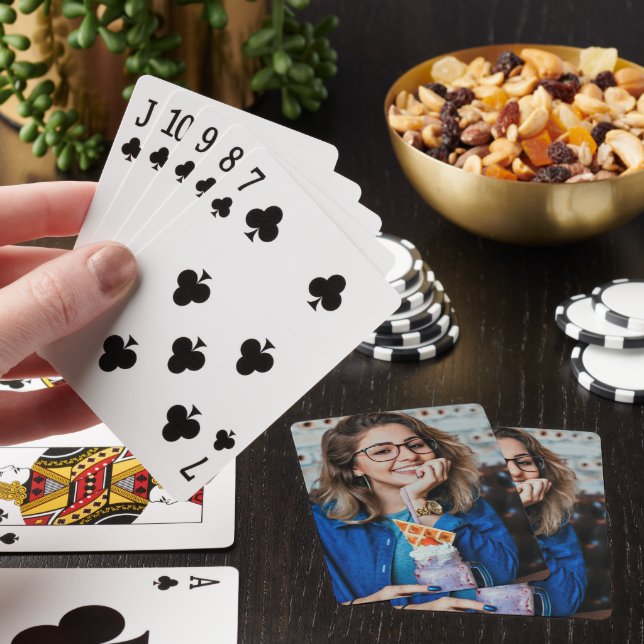 Add your Own Photo  Playing Cards (In Situ)