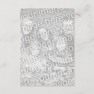 Add your own photo(s) enclosure card