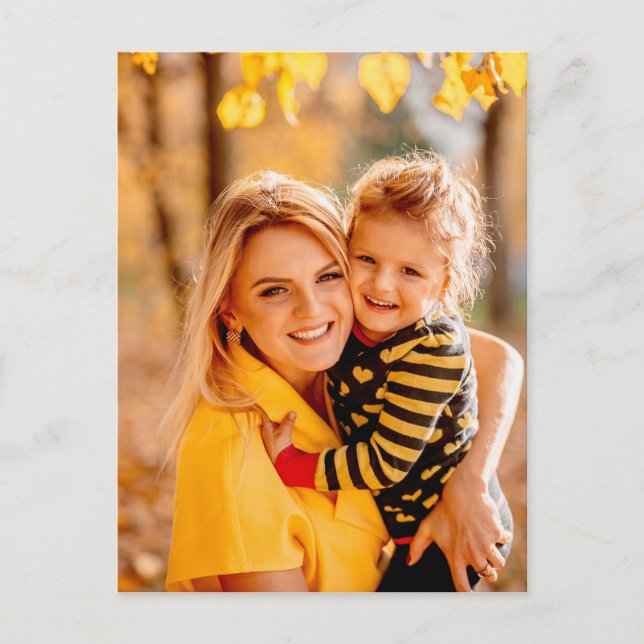 Add Your Own Photo | Template Postcard (Front)