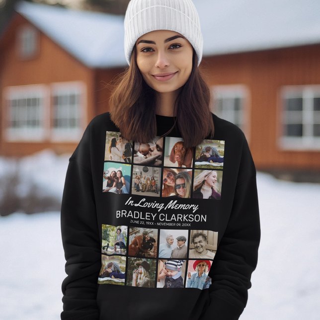 Add Your Own Photos & Personalised Text Sweatshirt (Creator Uploaded)