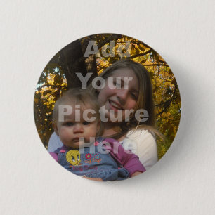 Add Your Own Picture Collection 6 Cm Round Badge