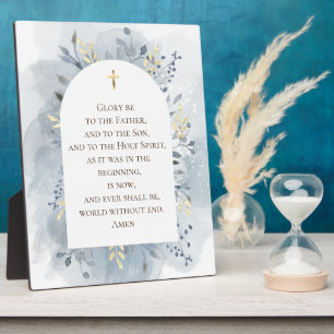 add your own prayer watercolor floral plaque