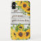Add Your Own Quote, Name, Verse Rustic Sunflowers