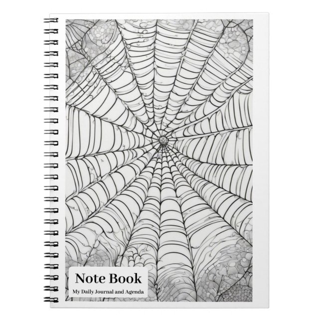 Add Your Own Spider Notebook (Front)
