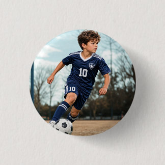 Add Your Own Sports Photo 3 Cm Round Badge