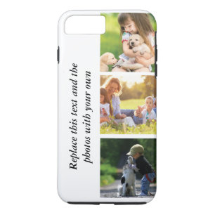 Add your own text and pics iPhone 8 plus/7 plus case