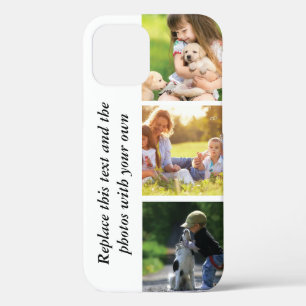 Add your own text and pics iPhone 12 case