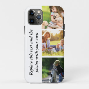 Add your own text and pics iPhone 11 pro case