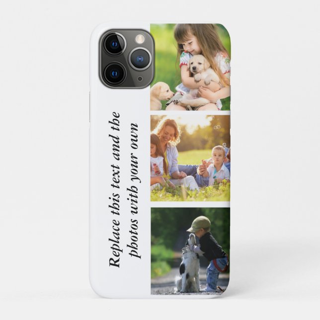 Add your own text and pics  Case-Mate iPhone case (Back)