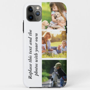 Add your own text and pics iPhone 11 pro max case