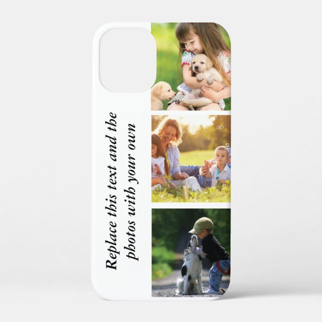 Add your own text and pics  Case-Mate iPhone case (Back)