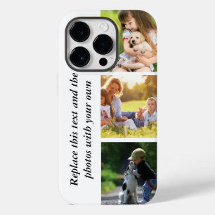 Add your own text and pics  Case-Mate iPhone 14 pro case