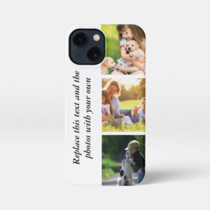 Add your own text and pics iPhone 13 mini case