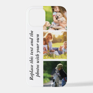 Add your own text and pics iPhone 12 pro case