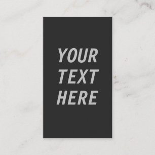 Add Your Own Text Enclosure Card